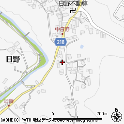 大阪府河内長野市日野513-4周辺の地図