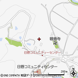 大阪府河内長野市日野1207周辺の地図