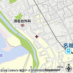 大阪府貝塚市清児824周辺の地図