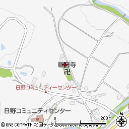 大阪府河内長野市日野1174周辺の地図