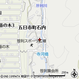 広島県広島市佐伯区五日市町大字石内1861周辺の地図