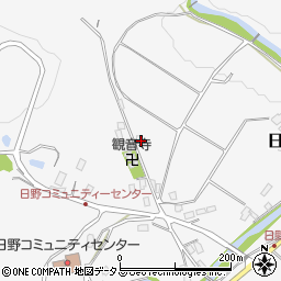 大阪府河内長野市日野1155周辺の地図