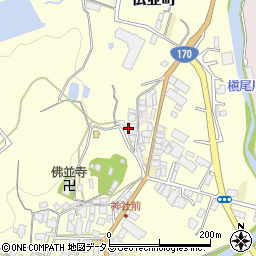 大阪府和泉市仏並町318周辺の地図