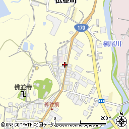 大阪府和泉市仏並町102周辺の地図