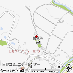大阪府河内長野市日野1175周辺の地図