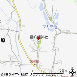 広島県東広島市八本松町原10064周辺の地図