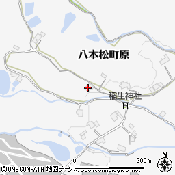 広島県東広島市八本松町原1981周辺の地図