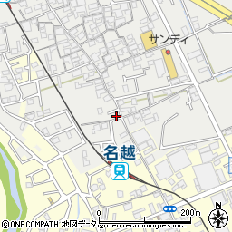 大阪府貝塚市清児969周辺の地図