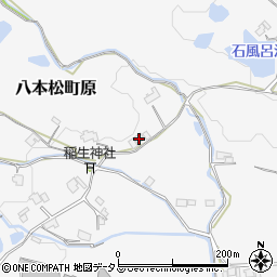 広島県東広島市八本松町原2024周辺の地図