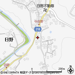 大阪府河内長野市日野399周辺の地図