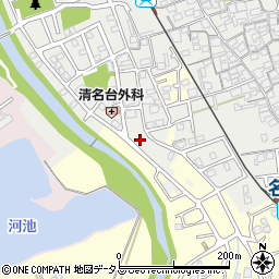 大阪府貝塚市清児833-30周辺の地図