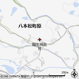 広島県東広島市八本松町原2002周辺の地図