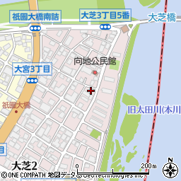 芥川電機周辺の地図