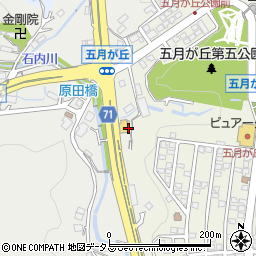トヨタカローラ広島五月が丘店周辺の地図