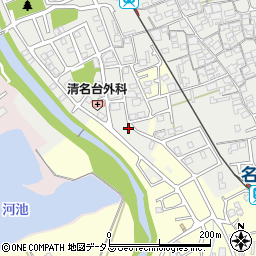 大阪府貝塚市清児833-21周辺の地図