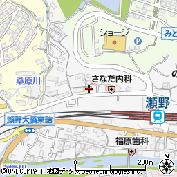 ファミリーマート安芸瀬野駅前店周辺の地図