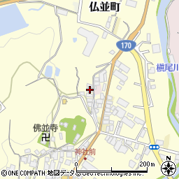 大阪府和泉市仏並町317周辺の地図