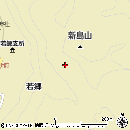 東京都新島村若郷新島山周辺の地図