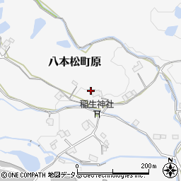 広島県東広島市八本松町原2033周辺の地図