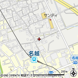 大阪府貝塚市清児1298周辺の地図