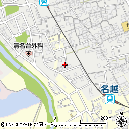大阪府貝塚市清児918-8周辺の地図
