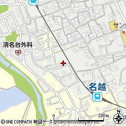 大阪府貝塚市清児941周辺の地図