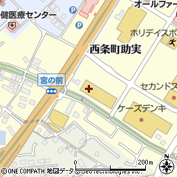 ドットエスティゆめモール西条店周辺の地図
