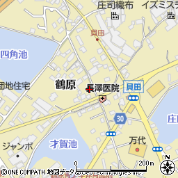 大阪府泉佐野市鶴原1355周辺の地図
