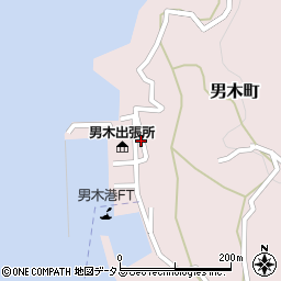 男木島簡易郵便局周辺の地図
