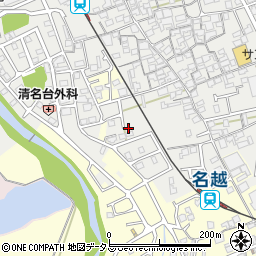 大阪府貝塚市清児918-9周辺の地図