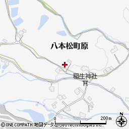 広島県東広島市八本松町原1996周辺の地図