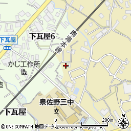 大阪府泉佐野市鶴原2830-4周辺の地図