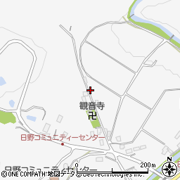 大阪府河内長野市日野1254周辺の地図