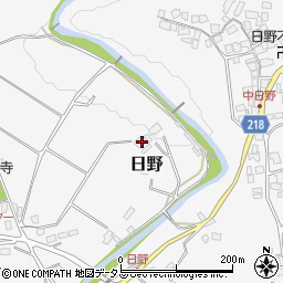 大阪府河内長野市日野1105周辺の地図