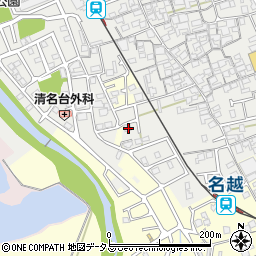 大阪府貝塚市清児917-1周辺の地図