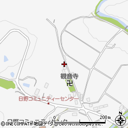 大阪府河内長野市日野1252周辺の地図