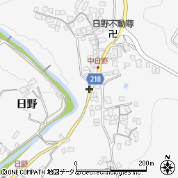 大阪府河内長野市日野359周辺の地図