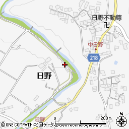 大阪府河内長野市日野1100周辺の地図