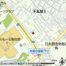 サーパス泉佐野管理事務所周辺の地図
