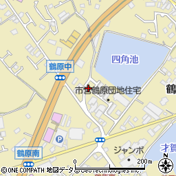 大阪府泉佐野市鶴原1705周辺の地図