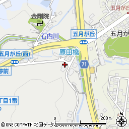 広島県広島市佐伯区五日市町大字石内374周辺の地図