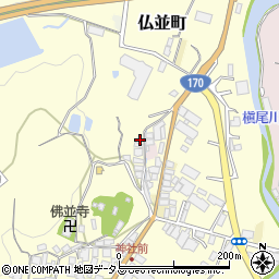 大阪府和泉市仏並町313周辺の地図