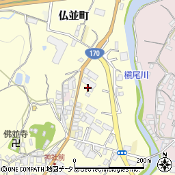 大阪府和泉市仏並町106周辺の地図