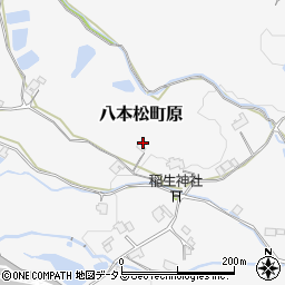 広島県東広島市八本松町原10350周辺の地図