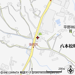 広島県東広島市八本松町原2549周辺の地図