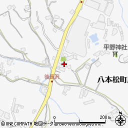 広島県東広島市八本松町原2939周辺の地図