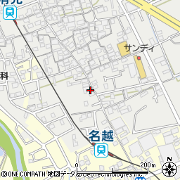 大阪府貝塚市清児977周辺の地図