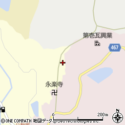 兵庫県淡路市木曽下57周辺の地図