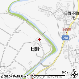 大阪府河内長野市日野1107周辺の地図