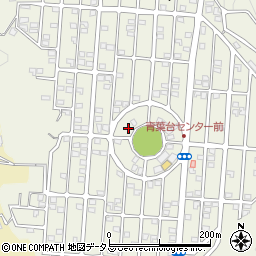 大阪府河内長野市北青葉台周辺の地図